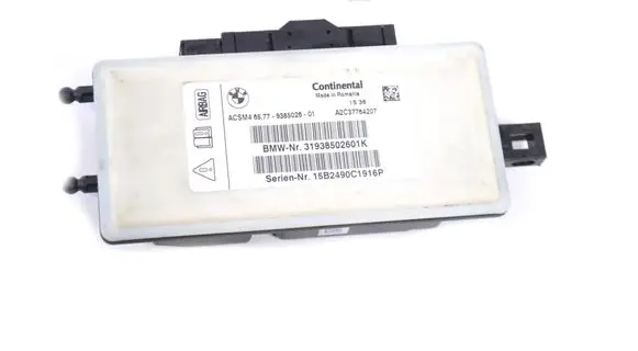 BMW 4 F32 F33 Airbag control unit/module 9385026