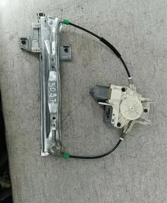 Peugeot 407 Rear door window regulator with motor L9644893780AR6