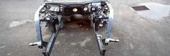 Porsche Panamera (971) Front piece kit 55555971974