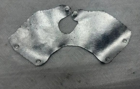 Audi A6 S6 C7 4G Exhaust heat shield 8W0121651