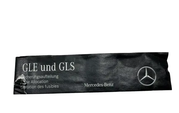 Mercedes-Benz GLS X167 Owners service history hand book A1675848811