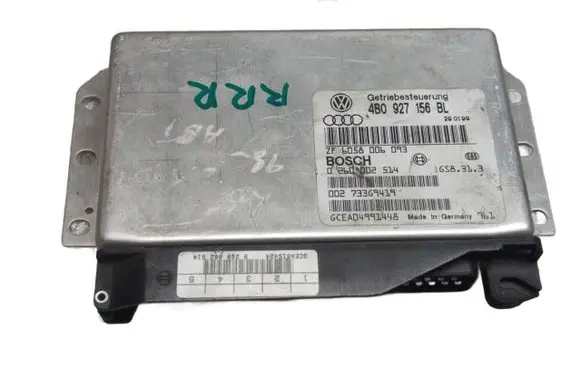 Audi A6 S6 C5 4B Gearbox control unit/module 4B0927156BL 0260002514 73369419