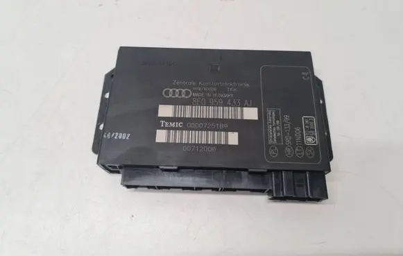 Audi A4 S4 B6 8E 8H Comfort/convenience module 8E0959433AJ 00712006 00007251B9