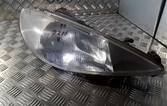 Peugeot 206 Headlight/headlamp 9632689280