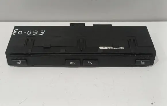 BMW 5 E60 E61 Seat heating switch 6940231 13589313 53199