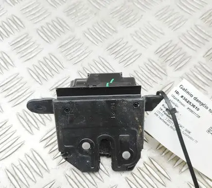 Fiat 500E Tailgate/trunk/boot lock/catch/latch 52096564