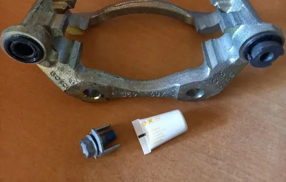 Citroen Jumper Brake caliper pad carrier rear 440444