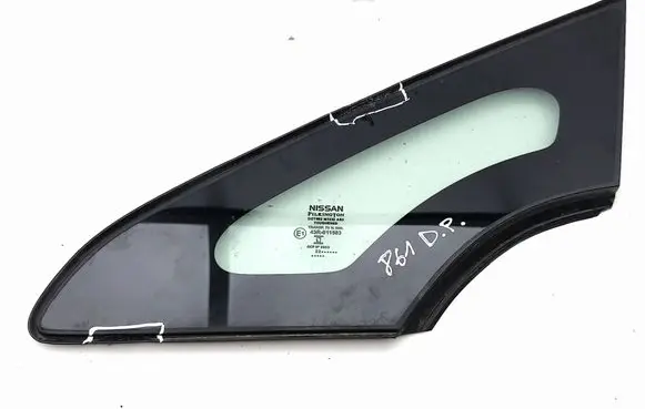 Nissan Leaf II (ZE1) Front door vent window glass four-door 768213nl0a