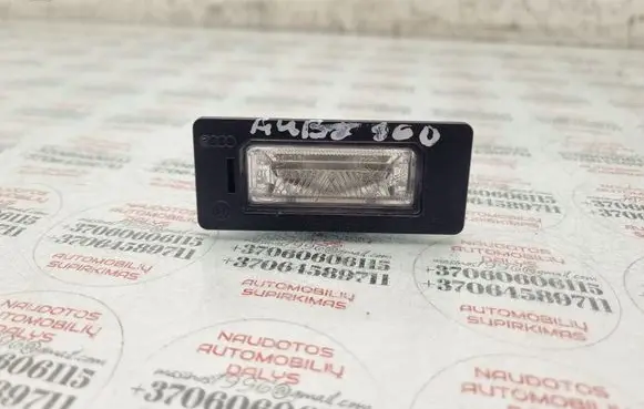 Audi A4 S4 B8 8K Number plate light 8T0943021