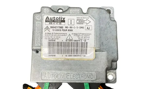 Citroen C4 I Picasso Airbag control unit/module 606474700 9664217980