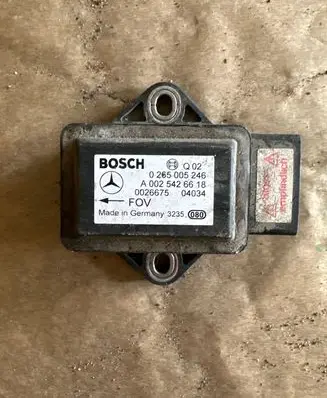 Mercedes-Benz E W211 ESP acceleration yaw rate sensor A0025426618 0265005246 0026675