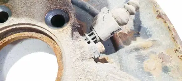 Audi A3 S3 8P ABS brake wheel speed sensor