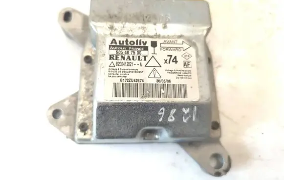 Renault Laguna II Airbag control unit/module 605487500 8200412021