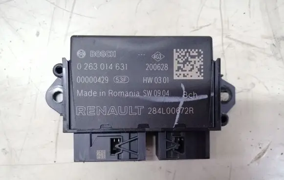 Renault Megane IV Parking PDC control unit/module K9KU872
