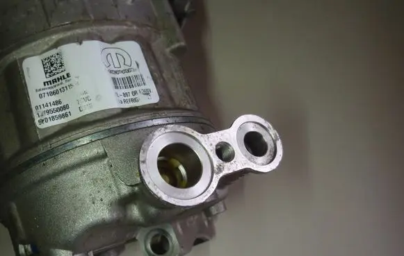 Fiat Ducato Air conditioning (A/C) compressor (pump) 5801859861 1379550080 01141486