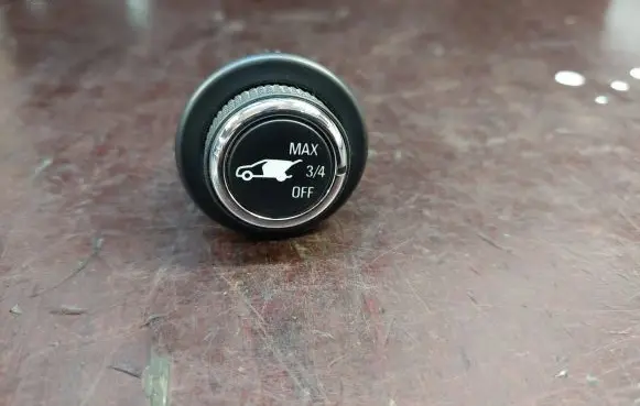 Opel Insignia A Tailgate opening switch 
