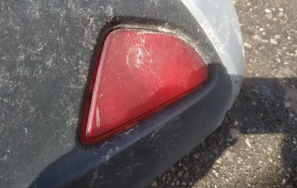 Mazda 2 Rear tail light reflector 