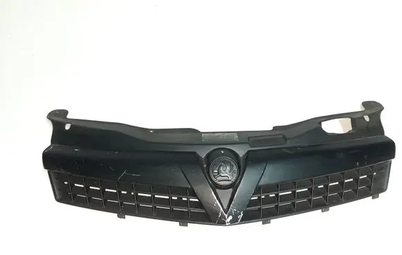 Front bumper upper radiator grill