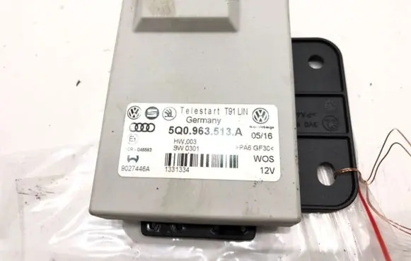 Skoda Superb B8 (3V) Other control units/modules 5Q0963513A