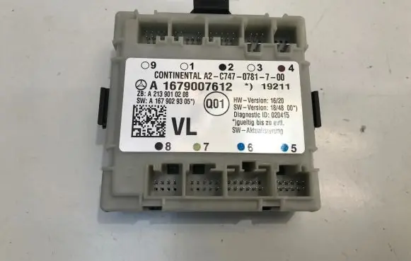 Mercedes-Benz GLE W167 Door control unit/module A1679007612 A1679029305 A2139010208