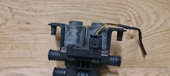 Coolant heater control valve