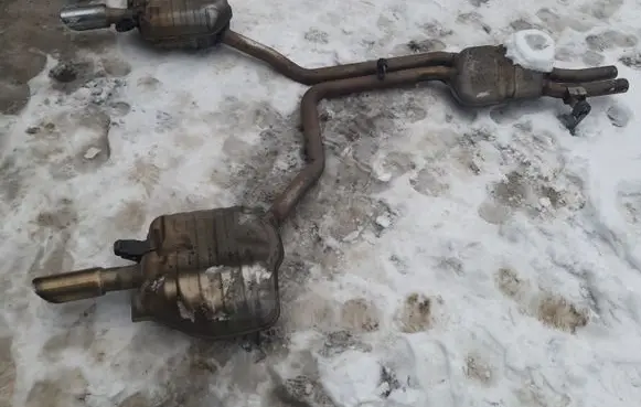 Audi A8 S8 D4 4H Muffler/silencer 4H0253411
