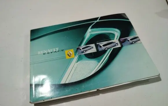 Renault Espace - Grand espace IV Owners service history hand book 