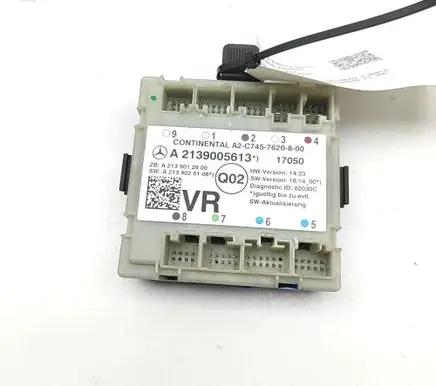 Mercedes-Benz E W213 Door control unit/module A2139005613 A2139012600