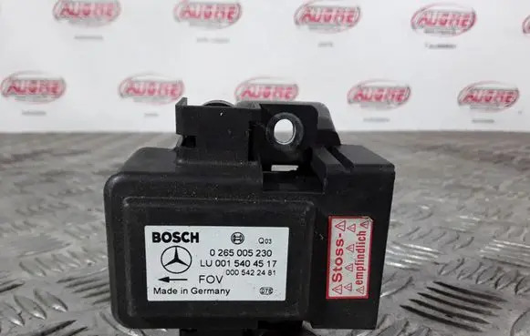 ESP acceleration yaw rate sensor
