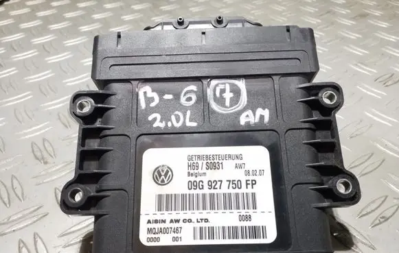 Volkswagen PASSAT B6 Gearbox control unit/module 09G927750FP MQJA007467 S0931
