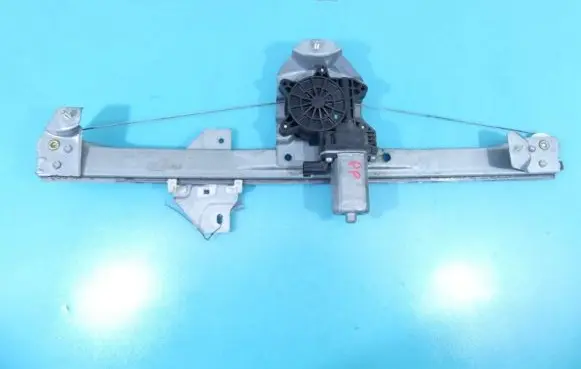 Front door window regulator with motor