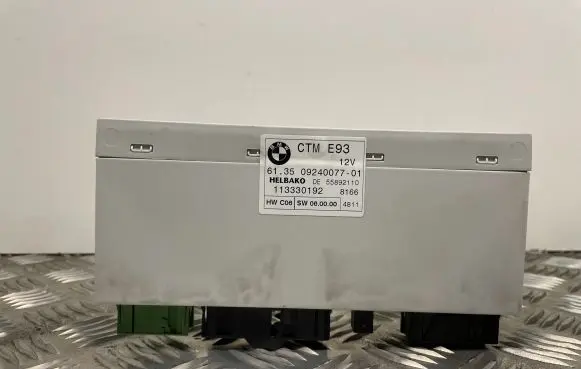 BMW 3 E92 E93 Convertible roof control unit 9240077