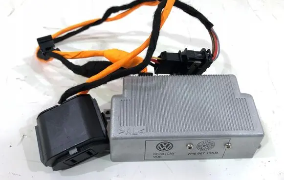 Volkswagen Touareg I Headlight ballast module Xenon 4455