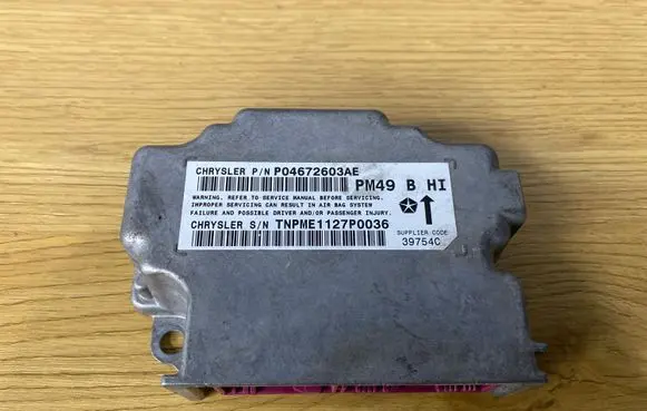 Dodge Caliber Airbag control unit/module P04672603AE