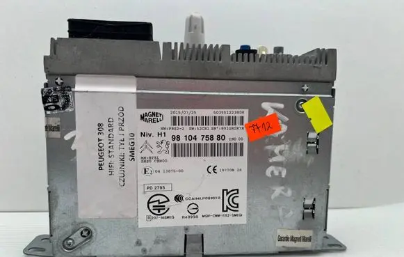 Peugeot 508 Radio/CD/DVD/GPS head unit 9810475880