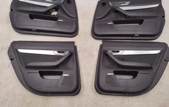 Audi A6 S6 C6 4F Door card panel trim set 