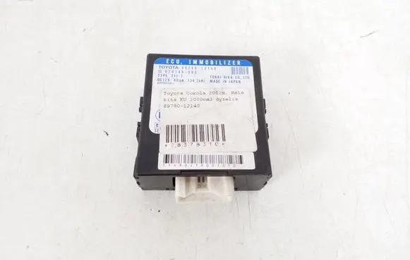 Toyota Corolla E120 E130 Immobilizer control unit/module 89780-12140