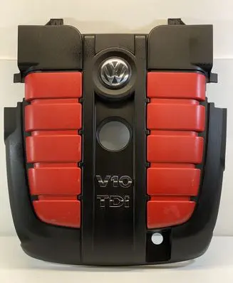 Volkswagen Touareg I Engine cover (trim) 07Z103935K 07Z103925P