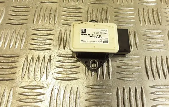 Opel Meriva B ESP acceleration yaw rate sensor 0265005748 13267138