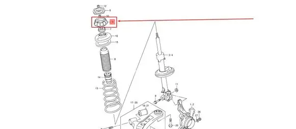 Suzuki SX4 Engine mount vacuum valve 4171079J01000