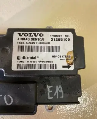 Volvo V50 Airbag control unit/module 31295109 00405178A5 010012000558