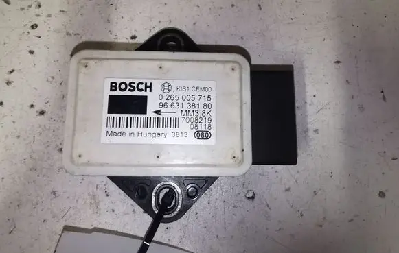 Citroen C4 Grand Picasso ESP acceleration yaw rate sensor 0265005715 9663138180