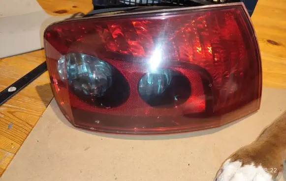 Peugeot 407 Rear/tail lights 9656606380