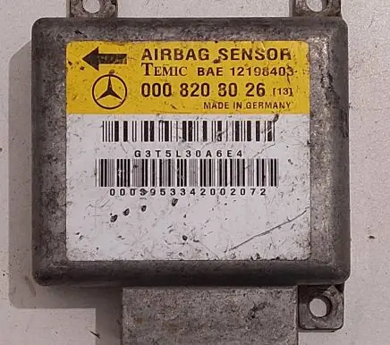 Mercedes-Benz C W202 Airbag control unit/module 0008208026 12198403 G3T5L30A6E4