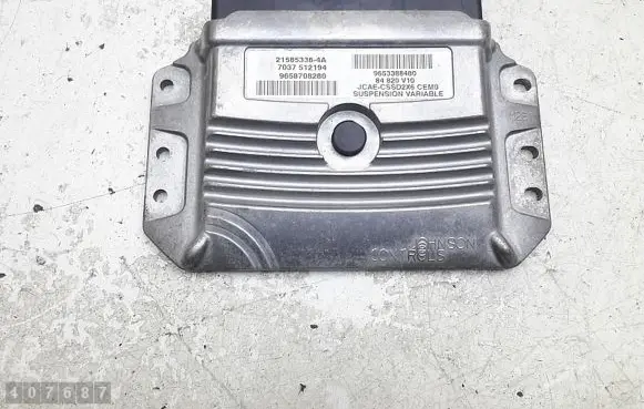 Suspension control unit/module