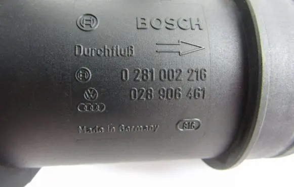 Audi A4 S4 B5 8D Mass air flow meter 0281002216