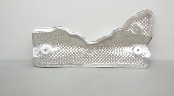 BMW 5 F10 F11 Heat shield in engine bay 7185200