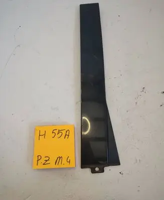Volkswagen PASSAT B5 Rear door glass trim molding 3B9839904