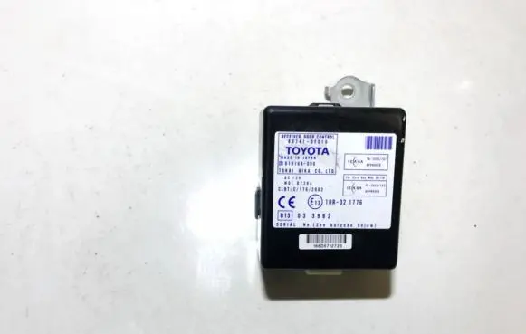 Toyota Corolla Verso AR10 Door control unit/module 897410f010 89741-0f010
