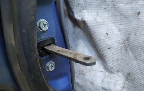 Nissan Micra Front door check strap stopper 